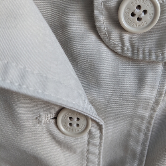 Euc Comme Ca Ism Designer cropped trench jacket - Picture 3 of 5